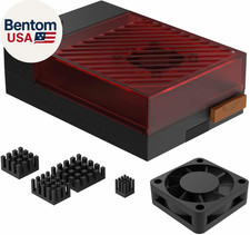 Argon Poly+5 Raspberry Pi 5 Case | Pi 5 ABS Case with 30Mm PWM Fan, Heatsink, Si picture