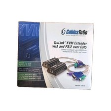 Cabels To Go Trulink Kvm Extender Vga & Ps/2 Over Cat5 Control Computer 230ft picture