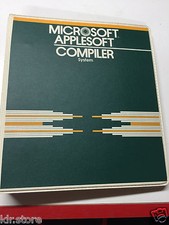 Microsoft Applesoft Compiler System for Apple ii II Plus iie old Vintage picture