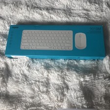 Rapoo 9010M Wireless Keyboard Mouse Combo Bluetooth 5.0 2.4GHz White, New picture