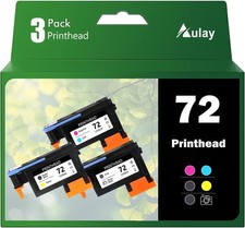 72 Printhead 3 Packs Replacement for Printer with New Chips picture