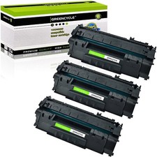 3PK Compatible For HP LaserJet 1160 1320 3390 Q5949A 49A Black Toner Cartridges picture