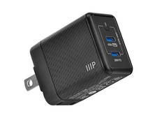 Monoprice Compact 2‑Port 45W PD3.0 GaN Charger Dual Fast‑Charging USB‑C Ports picture