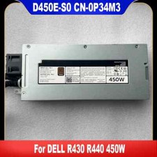 D450E-S0 0P34M3 New Original 450W PSU For Dell R430 R440 Power Supply CN-0P34M3 picture
