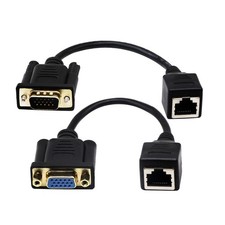 Generic RJ45-VGA-PK10 Replacement VGA to RJ45 Ethernet Cable picture