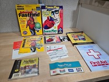 VINTAGE Lot SYMANTEC INTERNET FASTFIND Power Play 2 Print Master 90s Software PC picture