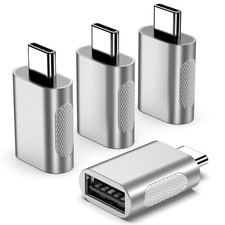 USB Adapter (4 Pack), to USB Female Converter, A Female to Adapter with MacBo... picture