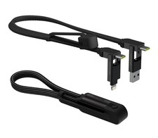 inCharge XL 6-in-1 Multi Charging Cable, Portable USB Black picture