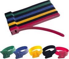160 PCS 6 Inches Multi-Colour Reusable Cable Ties Cord Straps Multi-Purpose Wire picture
