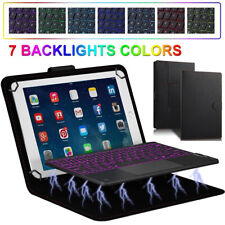 Backlit Touchpad Keyboard Case Cover Mouse For 10
