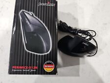 Perixx Ergonomical Vertical Mouse, Perimice-513N. Black, Wired 4 IBM. Right hand picture