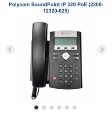 Polycom 2200-12320-025 IP320 SoundPoint IP 320 2-line SIP PoE Phone . picture