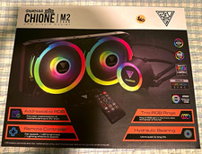GAMDIAS CHIONE M2-240R 240mm ARGB Liquid CPU Cooler Black 120mm Fans picture