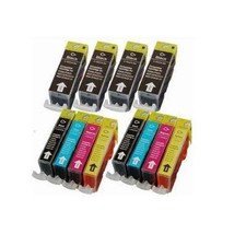 12 Pack Ink Combo Set fit for Canon PGI-225 CLI-226 MG6120 MG6220 MG8120 MG8220 picture