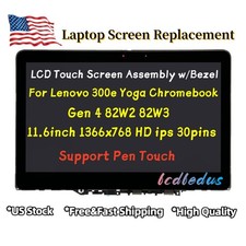 For Lenovo 300e Yoga Chromebook Gen 4 82W2 82W20003US LCD Touch Screen Digitizer picture