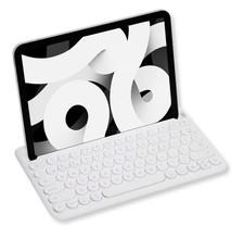Macally Bluetooth Keyboard for Tablet | Wireless Keyboard for iPad mini/Air picture