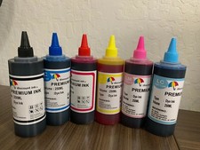 dye refill ink kit for HP 84 85 DesignJet 30 30n 50PS 90 90gp 90r 130nr 6x250ml picture