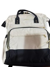 Lovevook Laptop Backpack Cream Black New With Tags picture