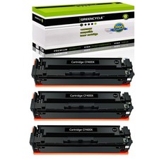 3PK CF400X 201X Toner Cartridge Fits For HP Color Laserjet M252dw M277dw M252dn picture