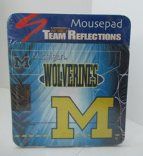 Mousepad  Michigan Wolverines Collectible New in Sealed Package 8x8.5 inch picture