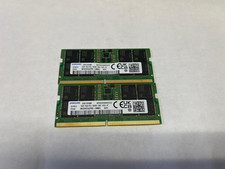 Lot of 2 Samsung 16GB PC5- DDR5-5600B 1Rx8 SODIMM Laptop RAM Memory picture