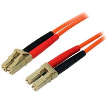 Startech 2m Fiber Optic Cable - Multimode Duplex 50/125 - LSZH Fiber Jumper C... picture