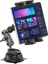 Tablet Mount for Truck, Car Tablet Holder Heavy Duty Super Suction Cup/Adhesive picture