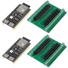 2 Sets ESP32S3N8R2 44Pin TypeC Development Board WiFi BLE MCU Module Kit picture