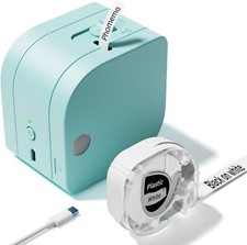 P12 Portable Label Maker Bluetooth Printer For Dymo Letratag 91201 91331 Tape picture