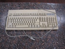 Vintage Key Tronic E03601QUS201-C PS/2 Keyboard w/ Windows Key picture