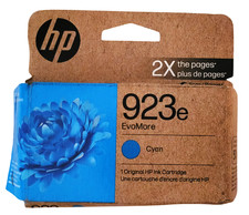 HP 923e Ink Cartridge With Deformed Box Exp: 12-2026, 12-2025 See Description picture