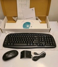 NEW LOGITECH EX100 WIRELESS KEYBOARD WITH MOUSE picture