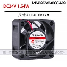 For Sunon MB40202VX-000C-A99 4cm 4020 DC 24V 1.54W Inverter recorder cooling fan picture