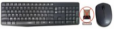 Logitech MK235 920-007897 Wireless Keyboard & Optical Mouse **NO USB RECEIVER** picture