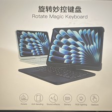 Keyboard Dock w/ Built-In Touchpad, Purple/Black Plastic, English QWERTY picture