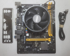 Biostar A320MH Motherboard AMD PRO A10-9700E R7 8GB RAM, IO Shield # 2235 picture