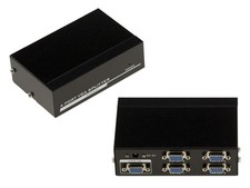 Splitter VGA 4 Ports 350MHz Image from a PC to 4 Screens picture