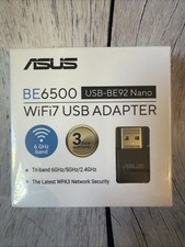 ASUS BE6500 USB-BE92 Nano WiFi7 USB Adapter NIB picture