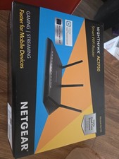 NETGEAR Nighthawk AC1750 Smart WiFi Router R6700v2 Dual BAND-R6700-100NAS Black picture
