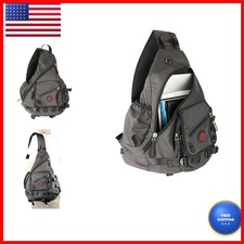 Kawei Knight Large Sling Bag Laptop Backpack Cross Body Messenger Bag Shoulder picture