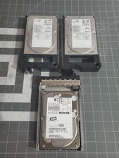 (3) Barracuda Seagate & Fujitsu SATA Hard Drive *Untested picture