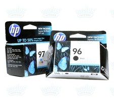 Genuine HP 96/97 Black+Color OfficeJet 7210 7310 7410 B8350 9800 (Retail Box) picture