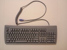 Genuine Vintage Sony VAIO Computer Keyboard PS/2 Model KB-7923 - Tested Working picture