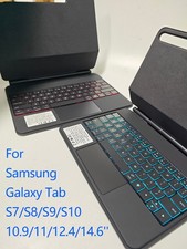 Magic Keyboard For Galaxy Tab S7 S8 S9 S10 Tablet 10.9''~14.6'' English Keyboard picture