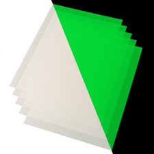 CISinks 5 Sheets A4 Glow in the Dark Printable Photoluminescent Paper – Recha... picture