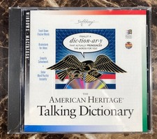 American Heritage Talking Dictionary CD-ROM SEALED Software Windows Mac Softkey picture