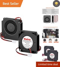 Lightweight 2-Pack 4010 40mm Blower Fans - Quick Installation & Reliable Cooling picture