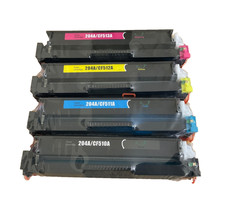 4 Pack 204A Toner Cartridges Replacement For HP 204A picture