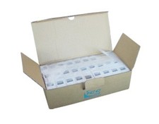 Surface mount box 1-port 25pk wh picture