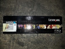 Genuine Lexmark 24Z0034 Cyan Toner Cartridge CS925 XS925 BNIB picture